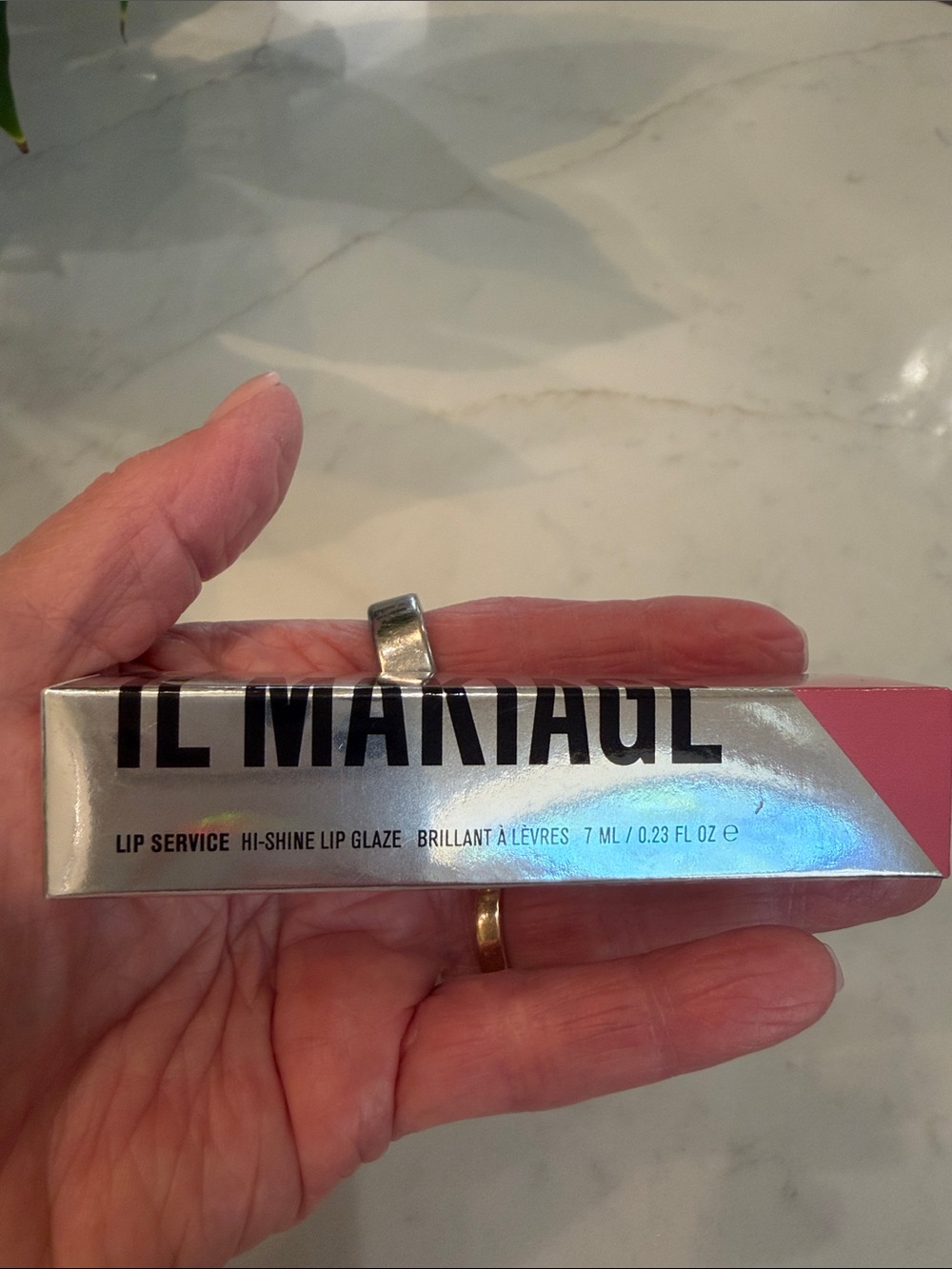 IL MAKIAGE Hi-Shine Lip Glaze in “ Lip Service”. 7ml/ 0.23 ounces